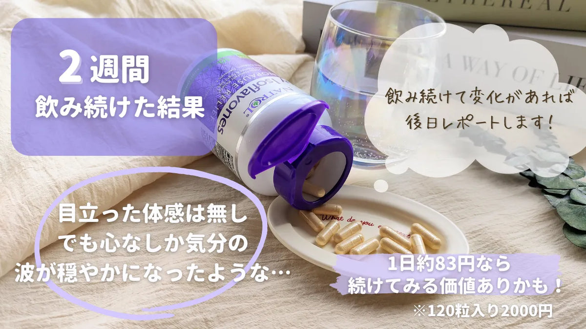 Natrol ソイイソフラボン50mg