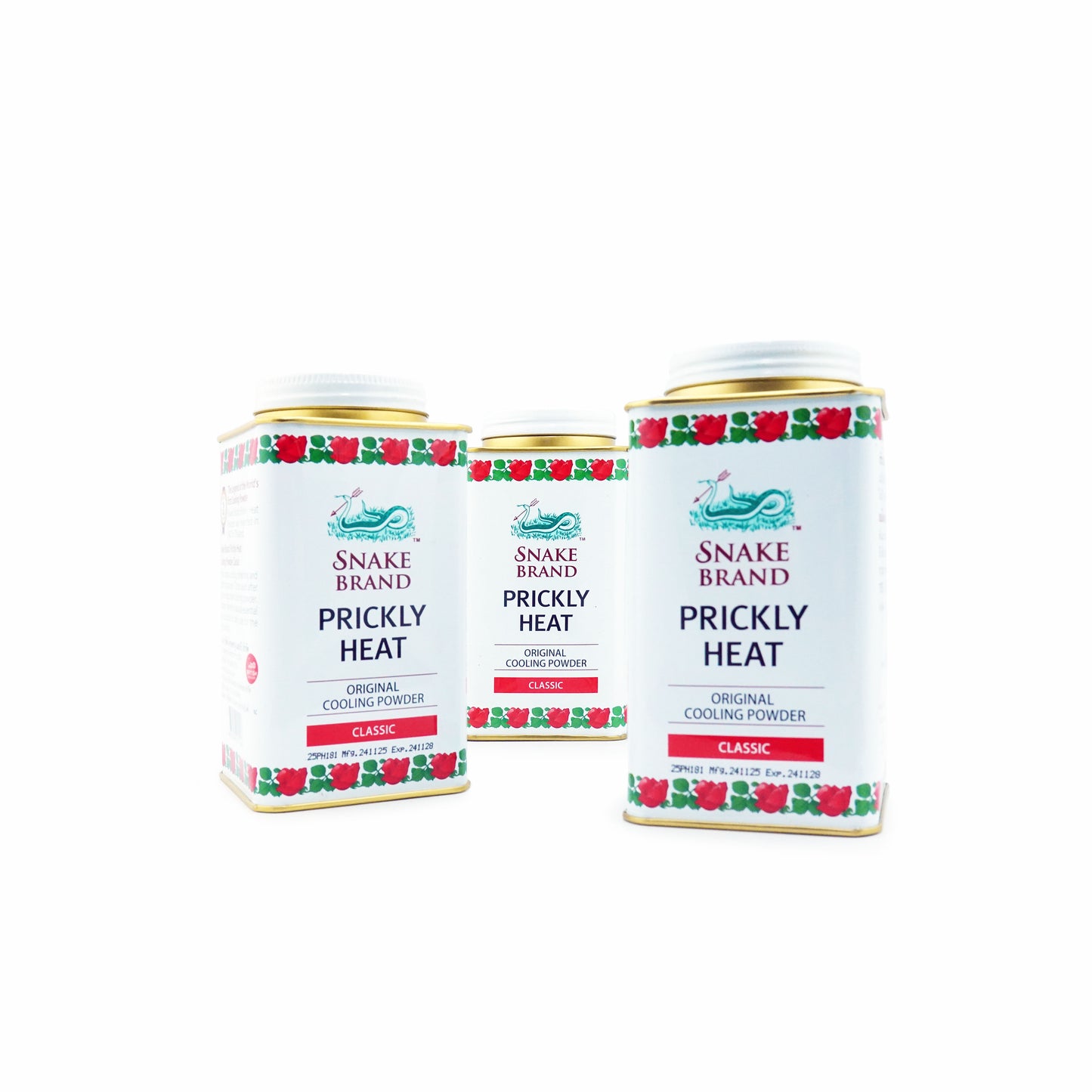 SnakeBrand プリックリーヒート・クーリングパウダー(クラシック) 140g