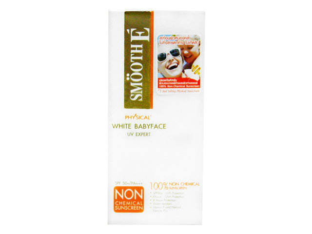 Smooth E フィジカルホワイトベイビーフェイスサンスクリーンSPF50+ 15g