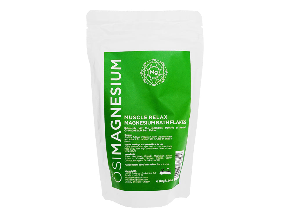 OSIMAGNESIUM マッスルリラックス・マグネシウムバスフレークス・ユーカリ200g