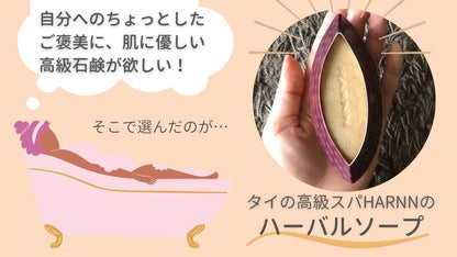 HARNN マンゴスチン＆ベルガモット石鹸100g 3個セット