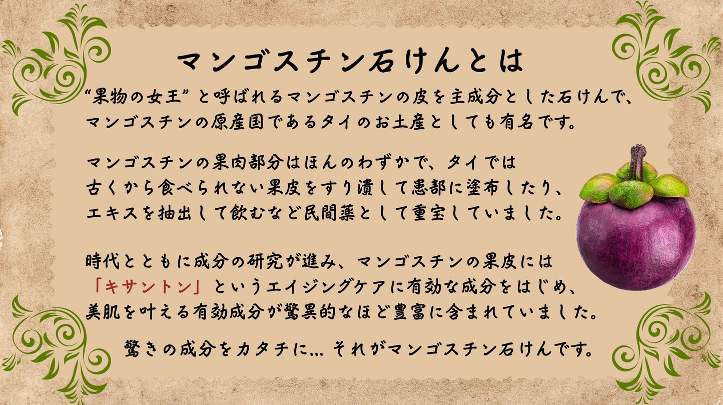 アバイブーベ マンゴスチンピール石鹸100g