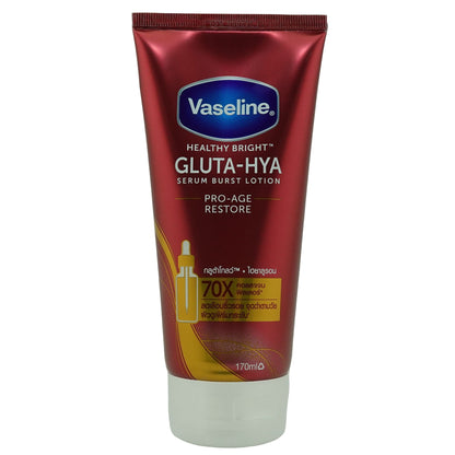 ヴァセリン Gluta Hya プロエイジ リストアローション(Vaseline Healthy Bright Gluta Hya Serum Burst Lotion Pro-Age Restore)