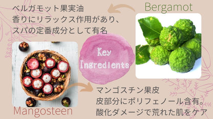 HARNN マンゴスチン＆ベルガモット石鹸100g 3個セット