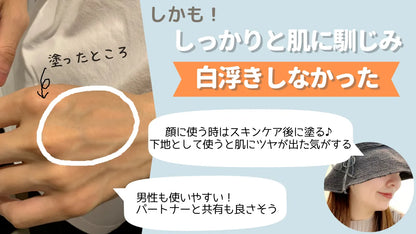 MIZUMI UV ウォーターセラム Non-chemical 日焼け止め SPF50 PA++++