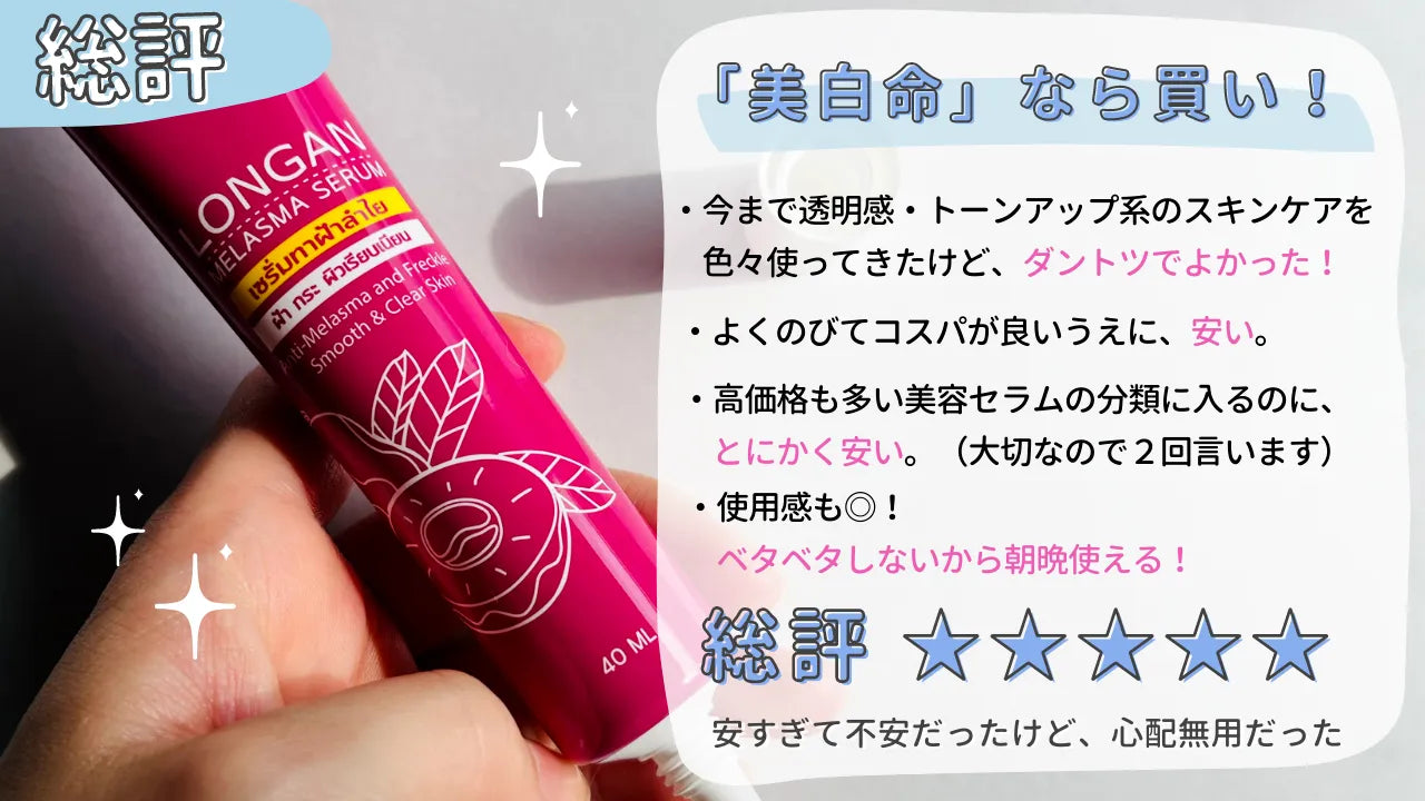 Jula'sHerb ロンガンメラズマセラム40ml