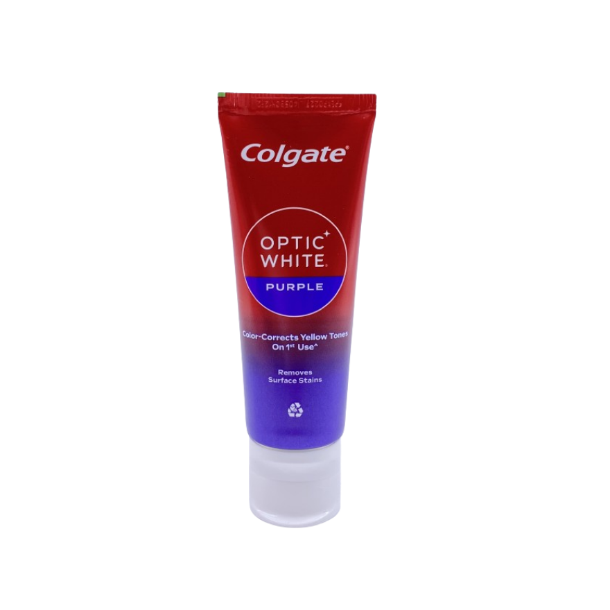 コルゲート オプティック ホワイト パープル 歯磨き粉　Colgate Optic White Purple