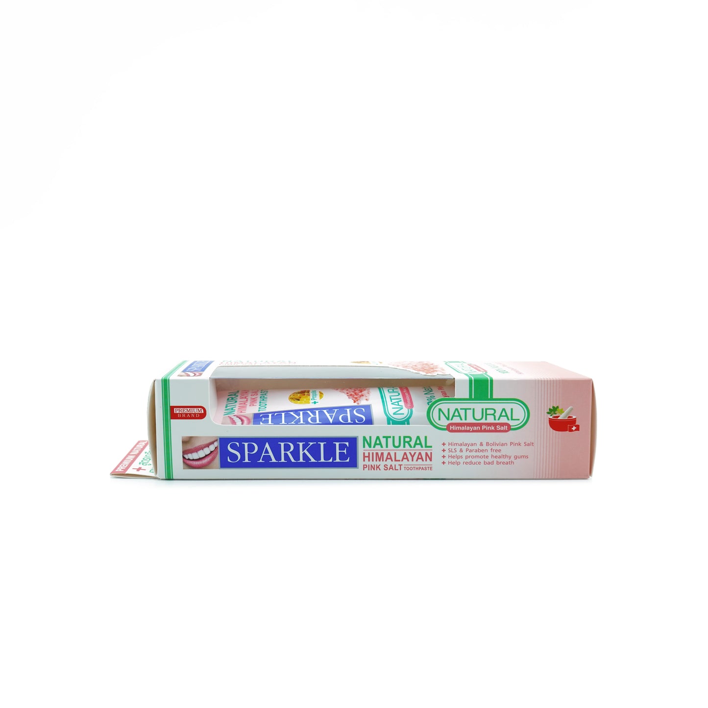 Sparkle ナチュラル ヒマラヤンピンクソルト歯みがき粉 100g
