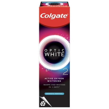 コルゲート オプティックホワイト オーツー  歯磨き粉 Colgate Optic White O2 White 85g