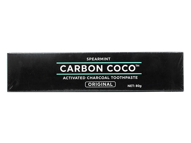 CarbonCoco アクティベーティッドチャコールトゥースペースト・スペアミント80g