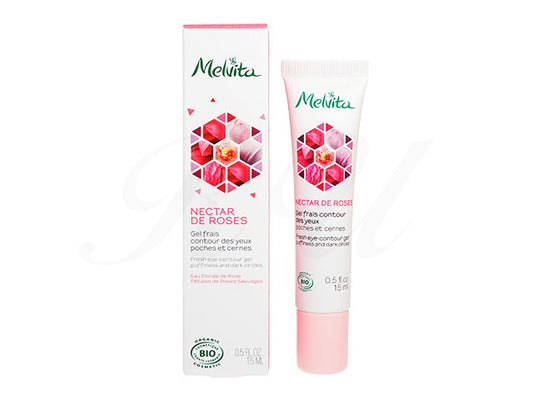 Melvita ネクターローズフレッシュアイコンタージェル15ml